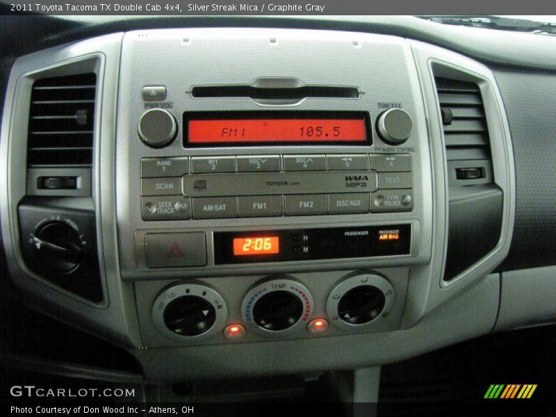 Audio System of 2011 Tacoma TX Double Cab 4x4
