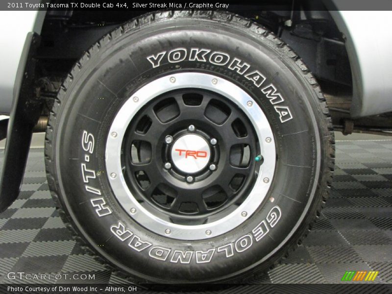 Custom Wheels of 2011 Tacoma TX Double Cab 4x4