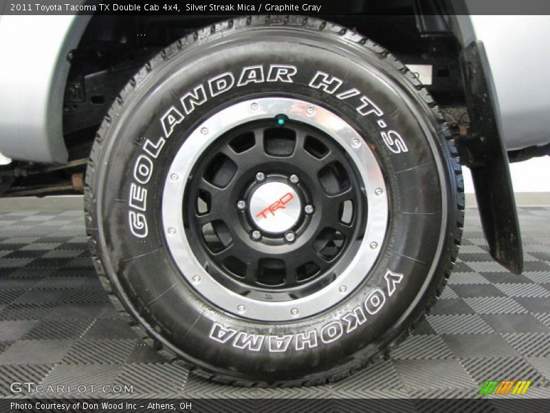 Custom Wheels of 2011 Tacoma TX Double Cab 4x4