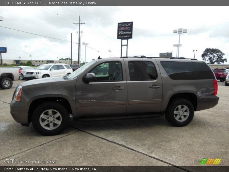 Mocha Steel Metallic / Ebony 2012 GMC Yukon XL SLT