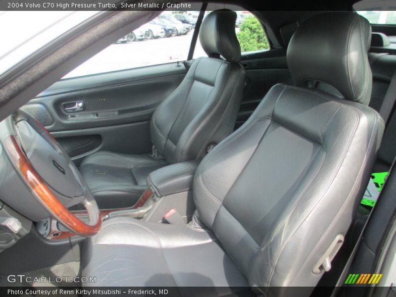 Front Seat of 2004 C70 High Pressure Turbo