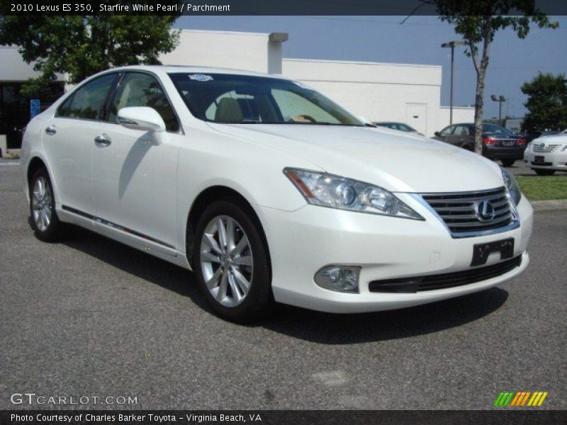 Starfire White Pearl / Parchment 2010 Lexus ES 350