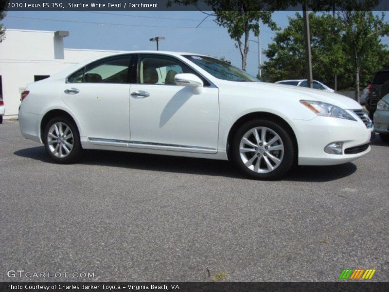 Starfire White Pearl / Parchment 2010 Lexus ES 350