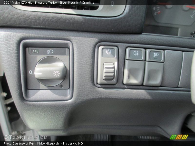 Controls of 2004 C70 High Pressure Turbo