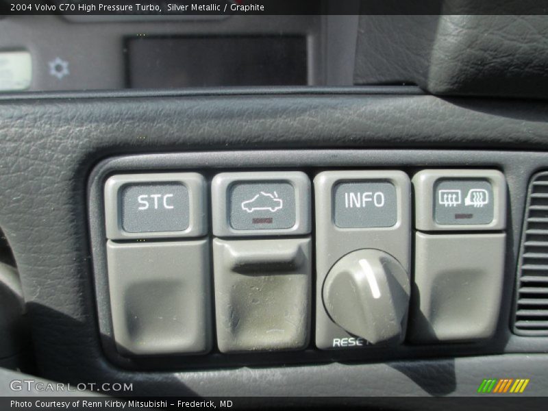 Controls of 2004 C70 High Pressure Turbo
