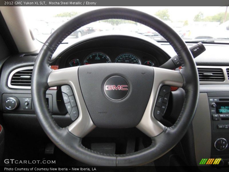 Mocha Steel Metallic / Ebony 2012 GMC Yukon XL SLT