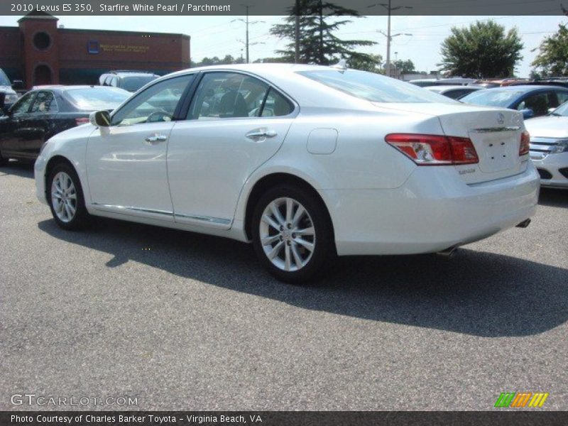 Starfire White Pearl / Parchment 2010 Lexus ES 350