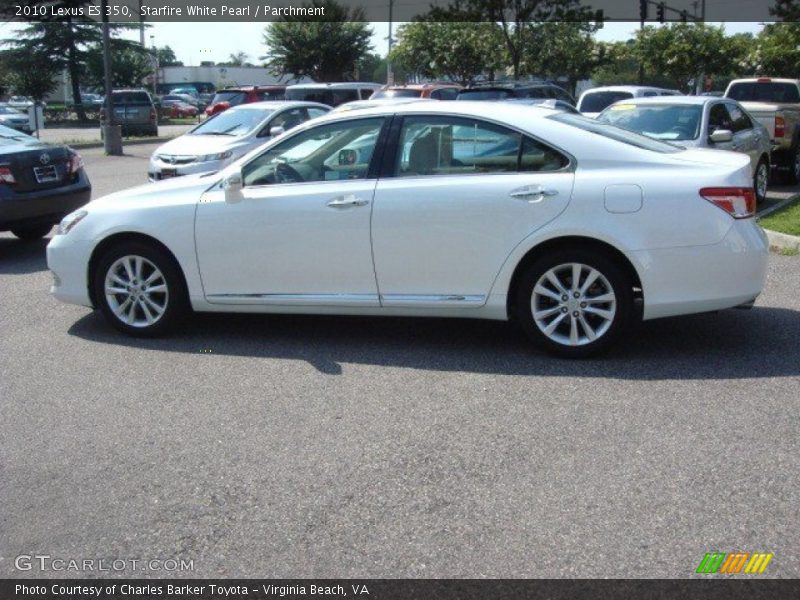 Starfire White Pearl / Parchment 2010 Lexus ES 350