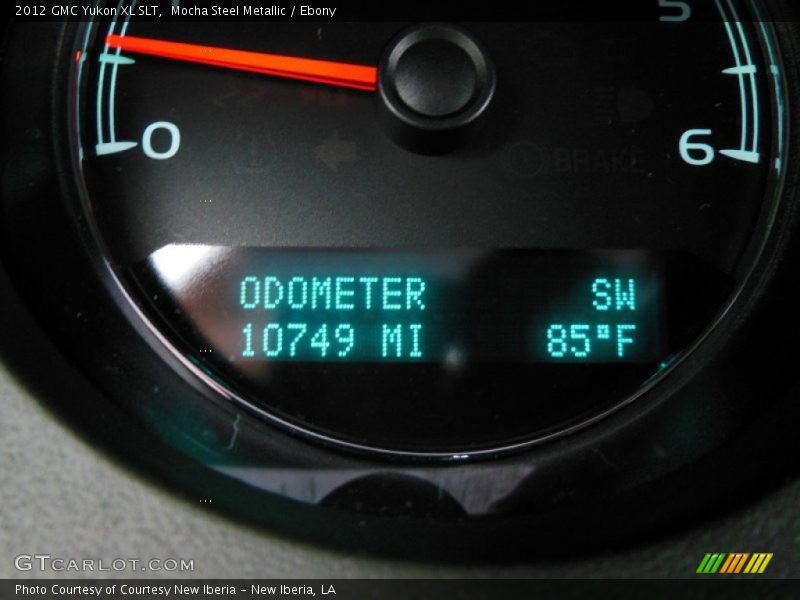 Mocha Steel Metallic / Ebony 2012 GMC Yukon XL SLT