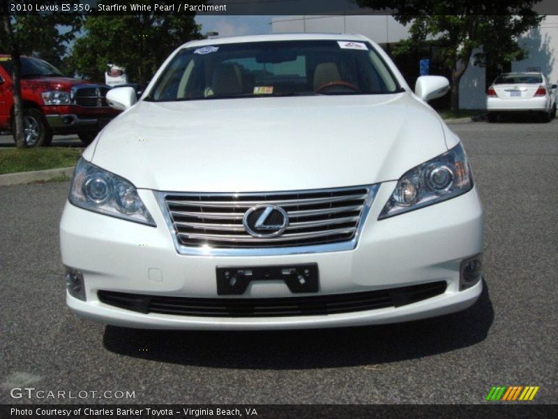 Starfire White Pearl / Parchment 2010 Lexus ES 350
