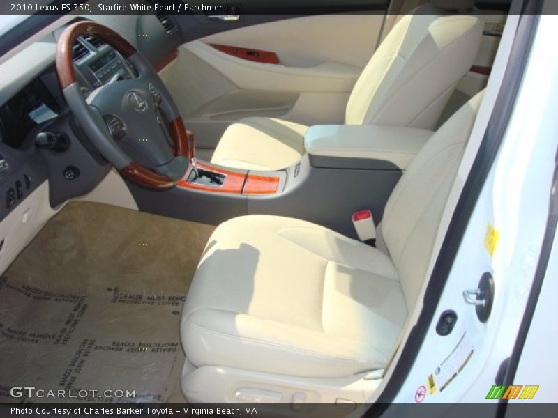 Starfire White Pearl / Parchment 2010 Lexus ES 350