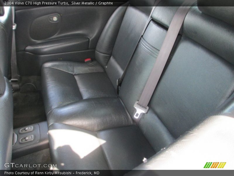 Rear Seat of 2004 C70 High Pressure Turbo