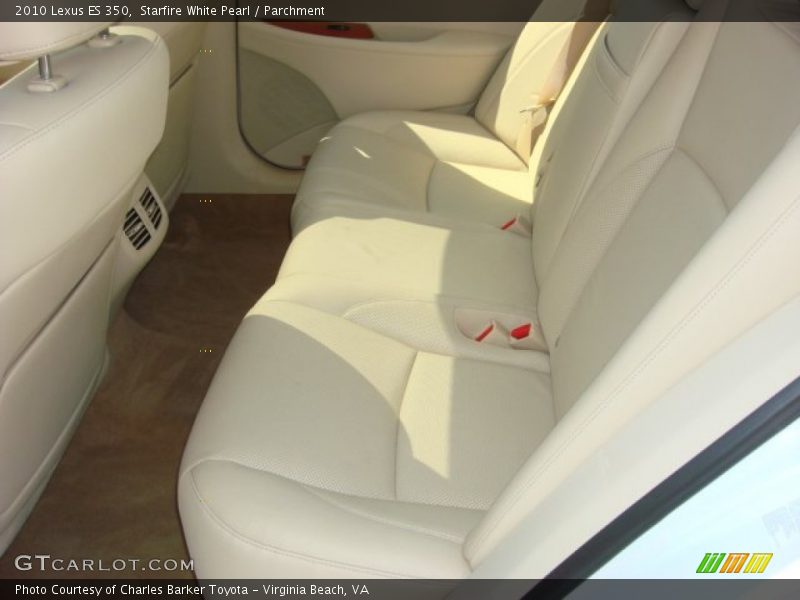 Starfire White Pearl / Parchment 2010 Lexus ES 350