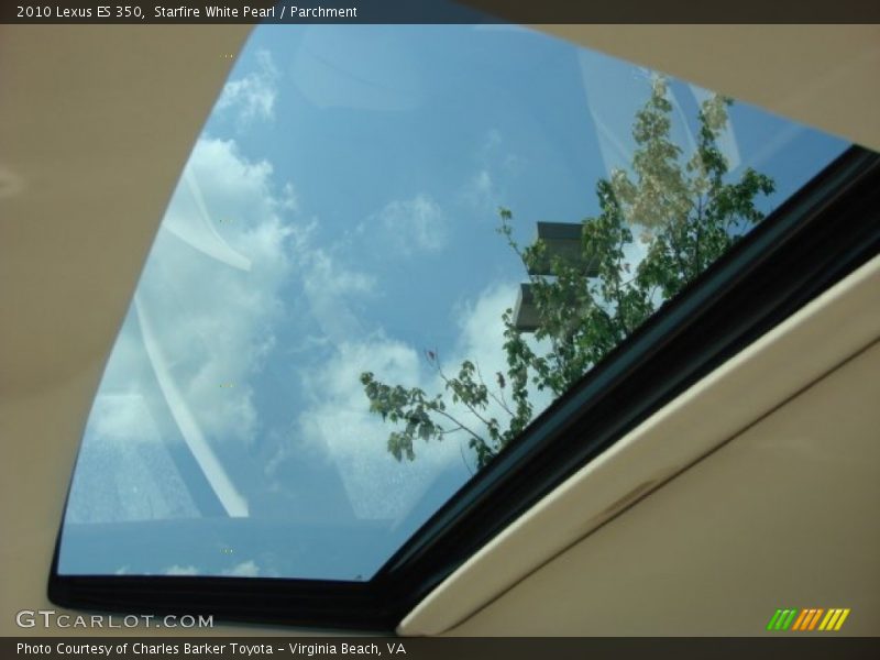 Starfire White Pearl / Parchment 2010 Lexus ES 350