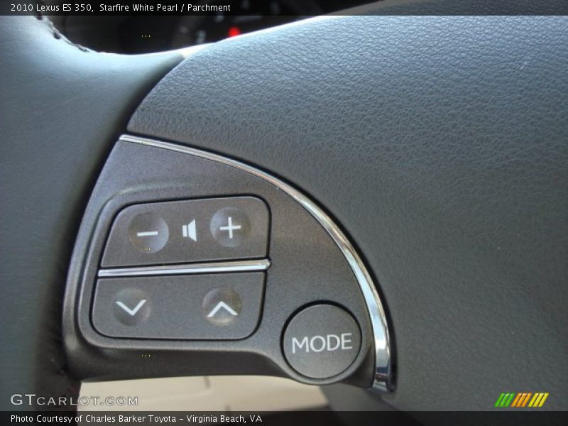 Starfire White Pearl / Parchment 2010 Lexus ES 350