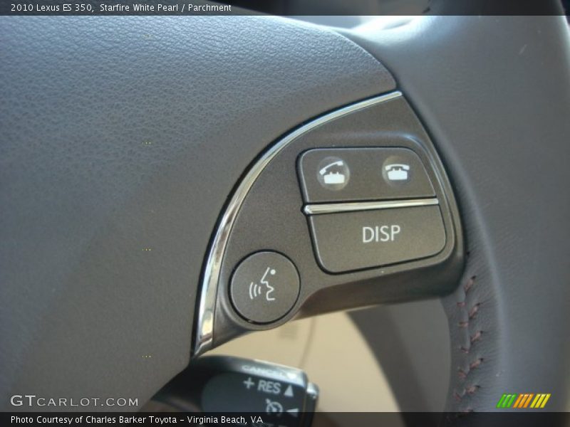 Starfire White Pearl / Parchment 2010 Lexus ES 350
