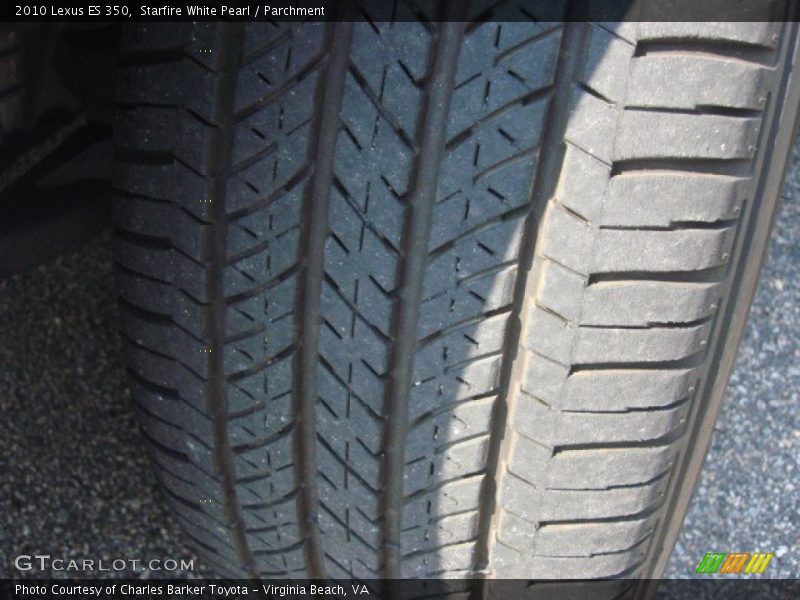 Starfire White Pearl / Parchment 2010 Lexus ES 350