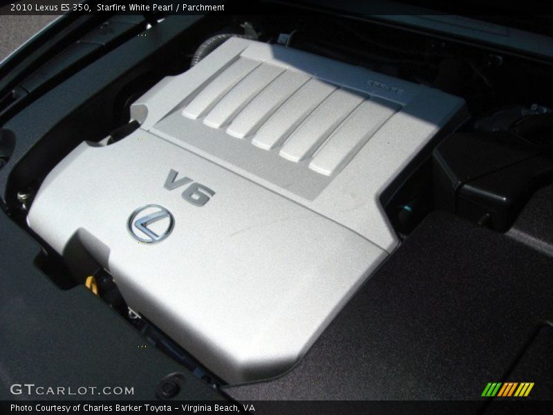 Starfire White Pearl / Parchment 2010 Lexus ES 350