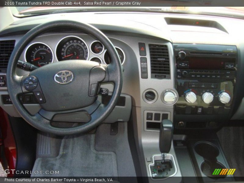 Dashboard of 2010 Tundra TRD Double Cab 4x4