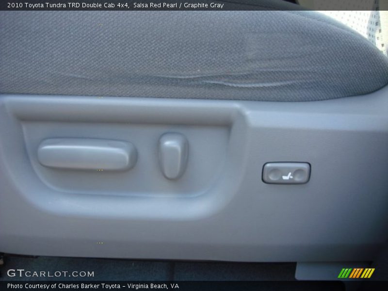 Salsa Red Pearl / Graphite Gray 2010 Toyota Tundra TRD Double Cab 4x4