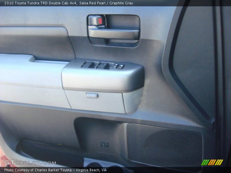Salsa Red Pearl / Graphite Gray 2010 Toyota Tundra TRD Double Cab 4x4