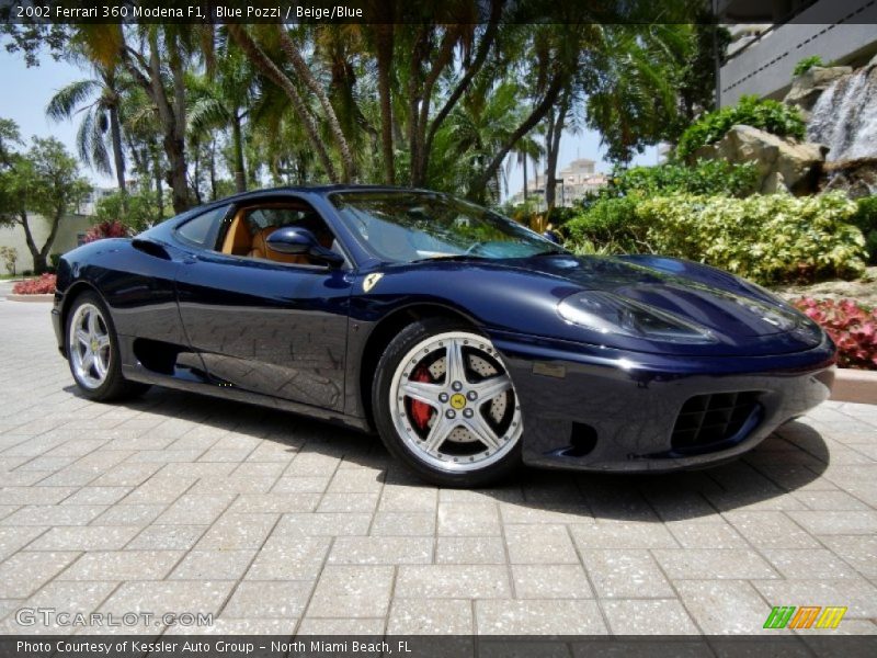  2002 360 Modena F1 Blue Pozzi
