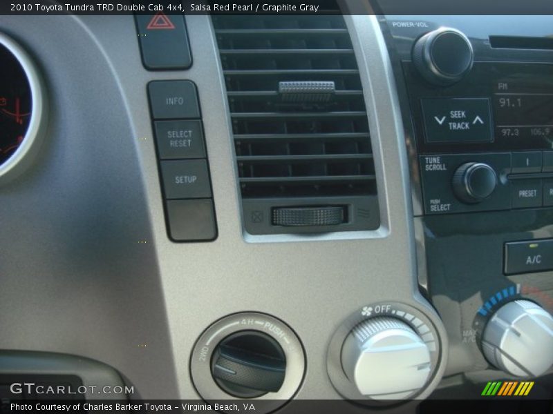 Salsa Red Pearl / Graphite Gray 2010 Toyota Tundra TRD Double Cab 4x4