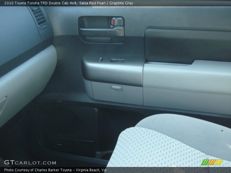 Salsa Red Pearl / Graphite Gray 2010 Toyota Tundra TRD Double Cab 4x4