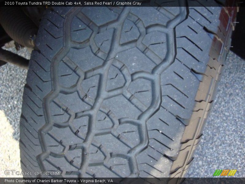 Salsa Red Pearl / Graphite Gray 2010 Toyota Tundra TRD Double Cab 4x4