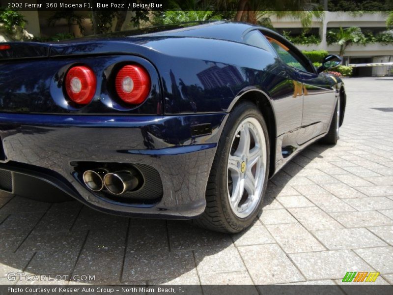 Exhaust of 2002 360 Modena F1