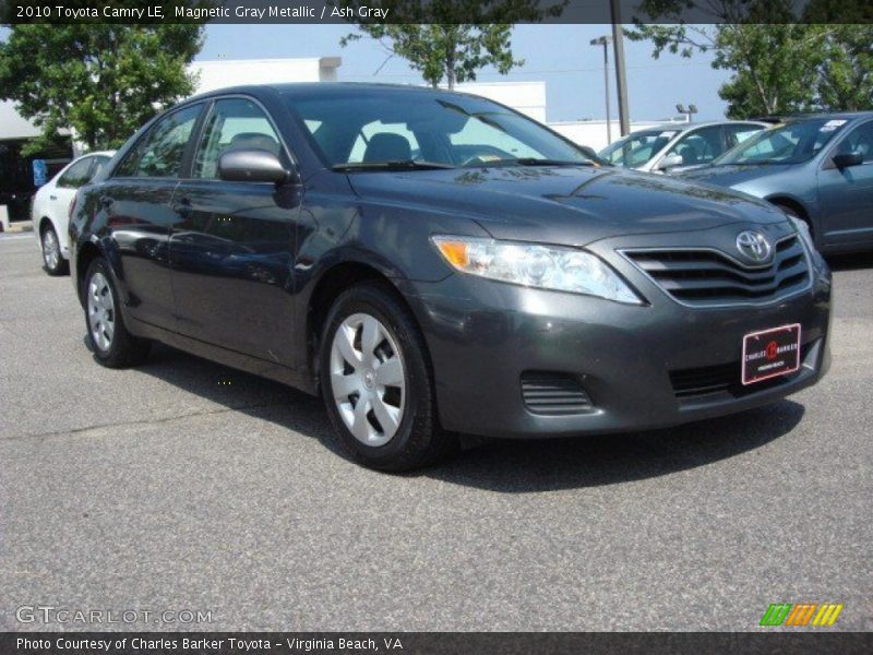 Magnetic Gray Metallic / Ash Gray 2010 Toyota Camry LE