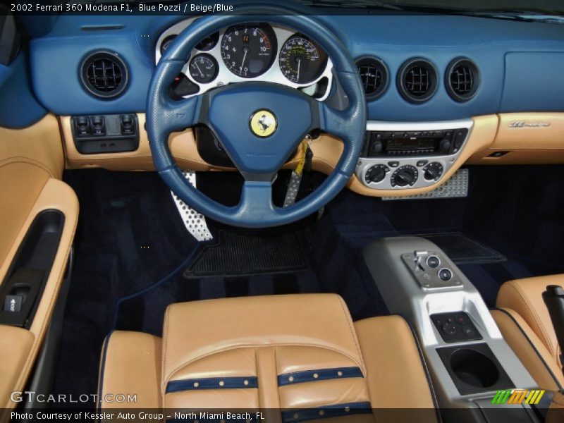 Dashboard of 2002 360 Modena F1