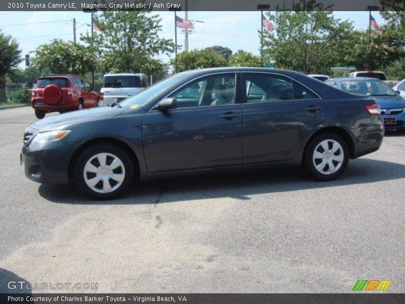 Magnetic Gray Metallic / Ash Gray 2010 Toyota Camry LE