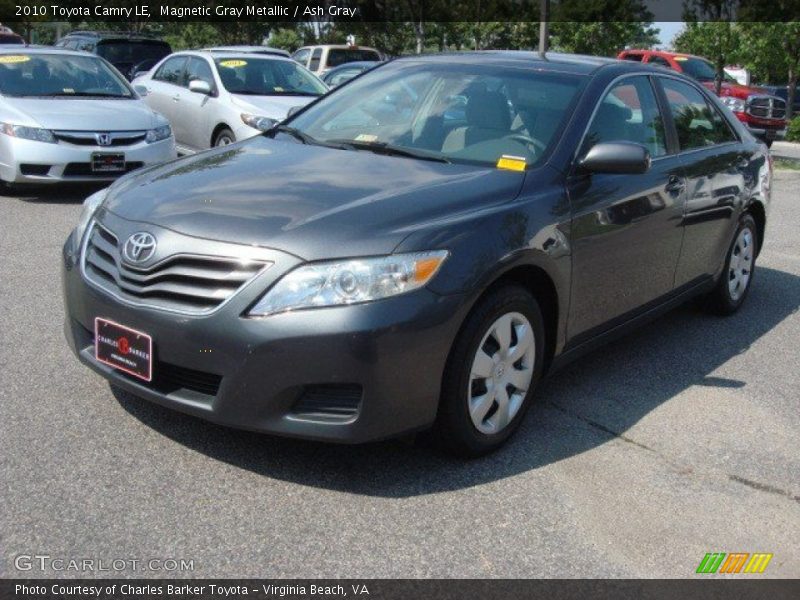 Magnetic Gray Metallic / Ash Gray 2010 Toyota Camry LE