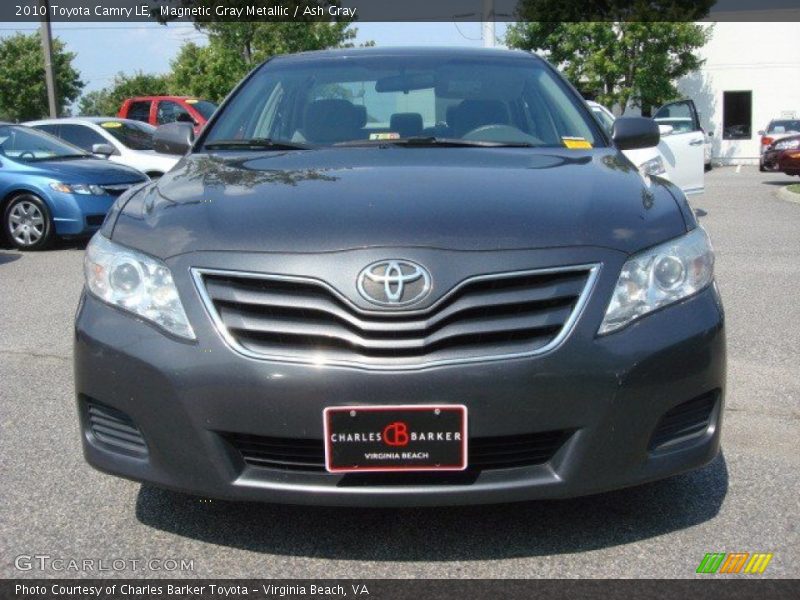 Magnetic Gray Metallic / Ash Gray 2010 Toyota Camry LE