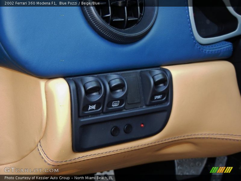 Controls of 2002 360 Modena F1