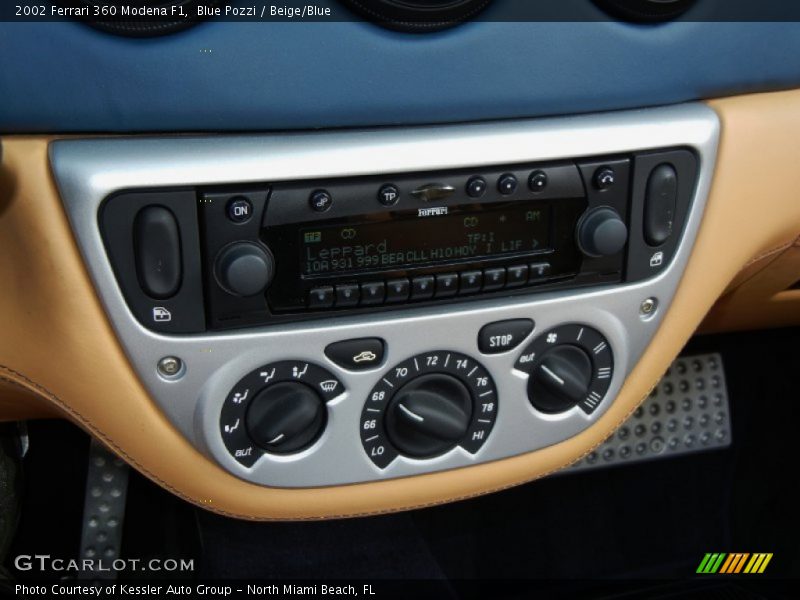 Controls of 2002 360 Modena F1