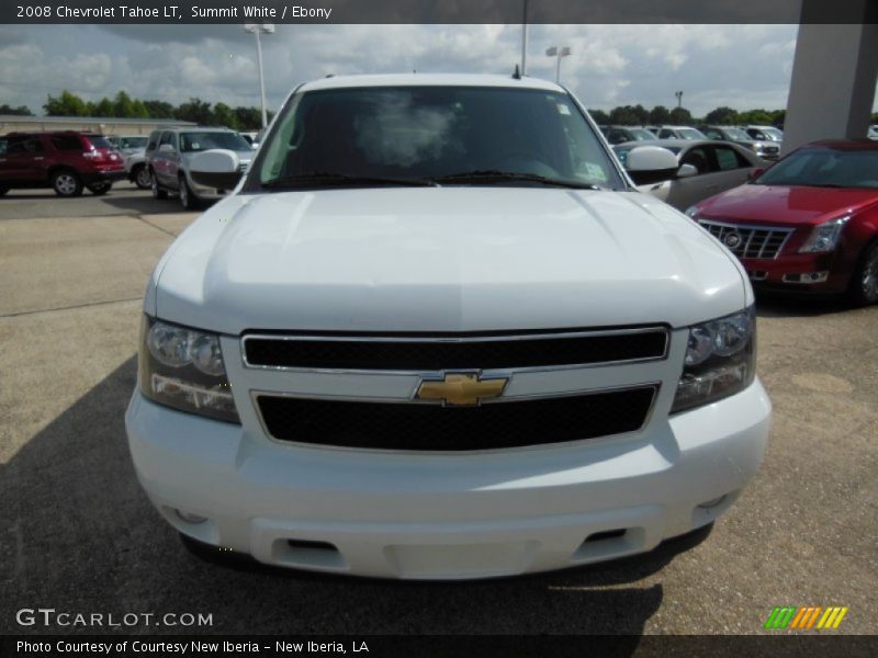 Summit White / Ebony 2008 Chevrolet Tahoe LT