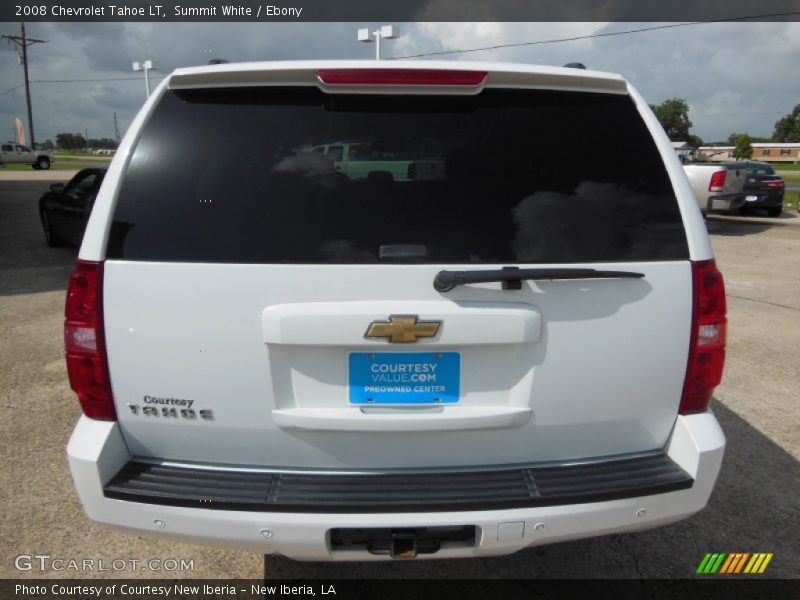 Summit White / Ebony 2008 Chevrolet Tahoe LT