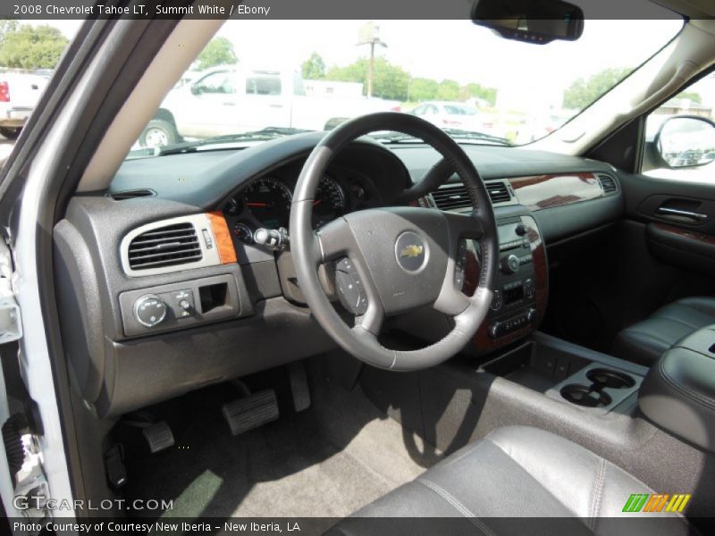 Summit White / Ebony 2008 Chevrolet Tahoe LT