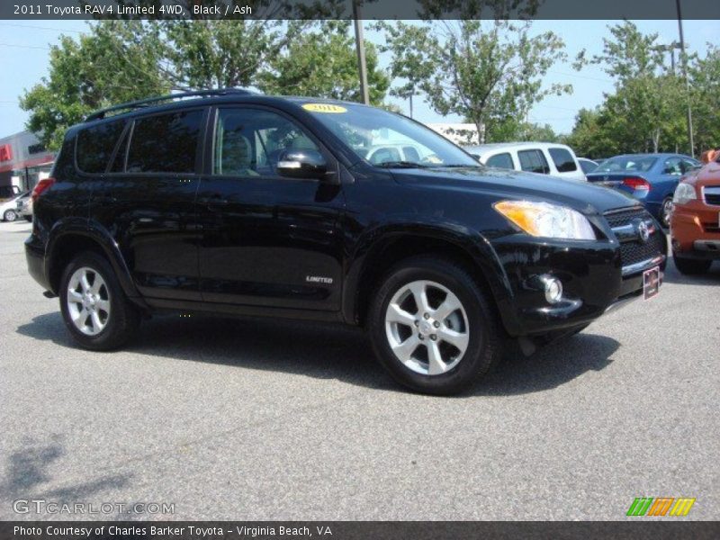 Black / Ash 2011 Toyota RAV4 Limited 4WD