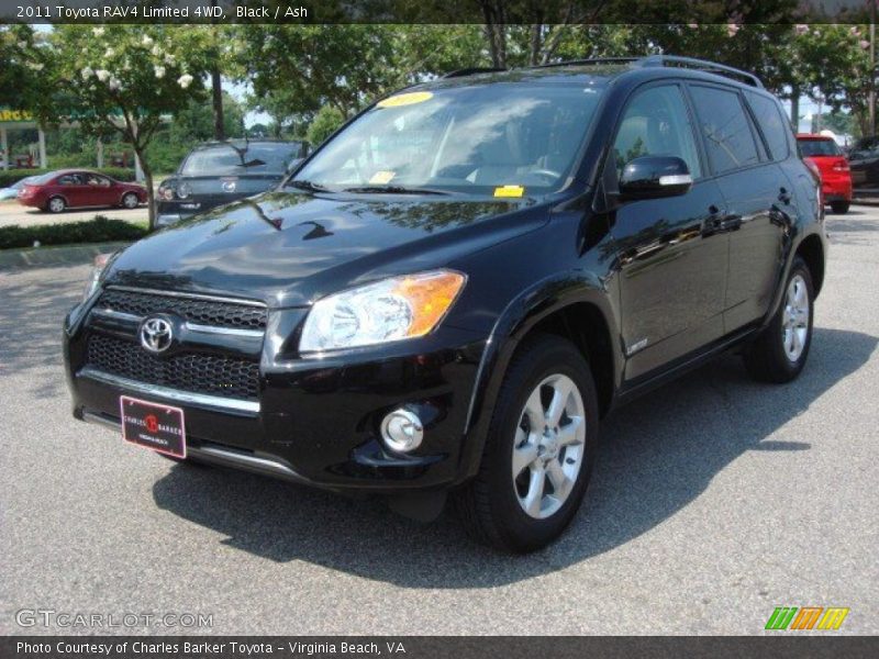 Black / Ash 2011 Toyota RAV4 Limited 4WD