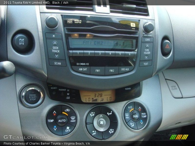 Black / Ash 2011 Toyota RAV4 Limited 4WD