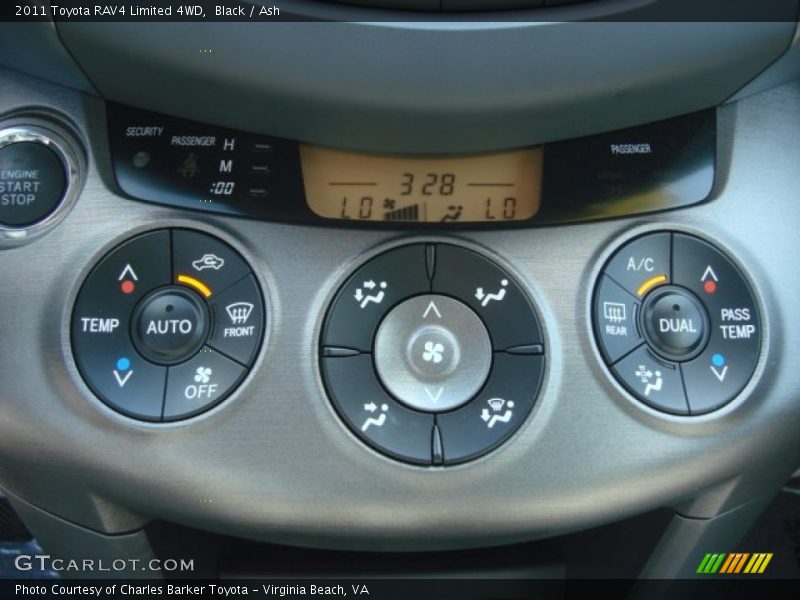 Black / Ash 2011 Toyota RAV4 Limited 4WD