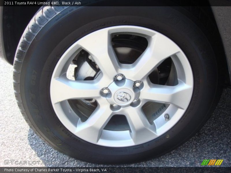 Black / Ash 2011 Toyota RAV4 Limited 4WD