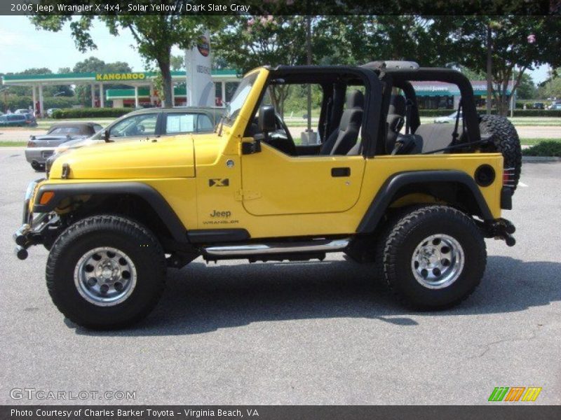  2006 Wrangler X 4x4 Solar Yellow
