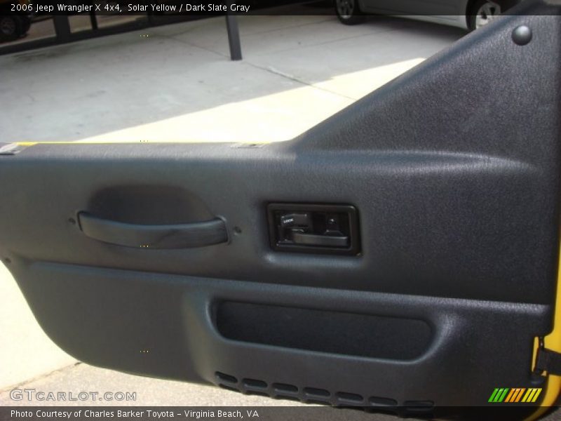 Solar Yellow / Dark Slate Gray 2006 Jeep Wrangler X 4x4