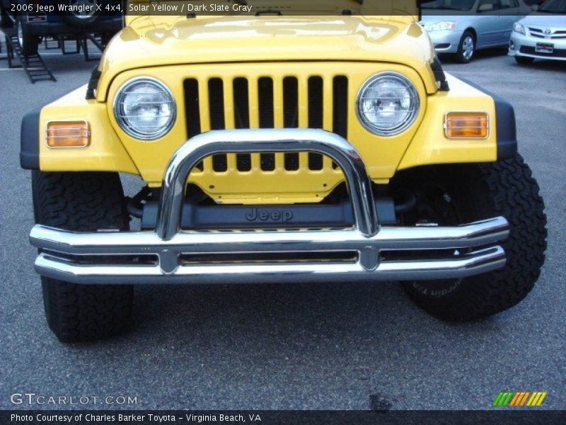 Solar Yellow / Dark Slate Gray 2006 Jeep Wrangler X 4x4