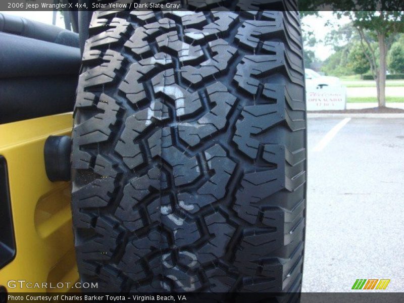 Solar Yellow / Dark Slate Gray 2006 Jeep Wrangler X 4x4