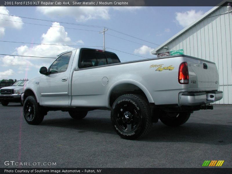 Silver Metallic / Medium Graphite 2001 Ford F150 XLT Regular Cab 4x4